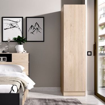 Armario estrecho Essen natural 1 puerta 41 x 52 x 184 cm
