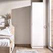 Armario 1 Puerta - Essen - Blanco 41 x 184 x 52 cm