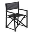 Silla Director Negro Aluminio-Textileno 56 X 53 X 84 Cm
