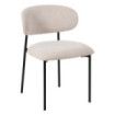 Silla Crema Tejido-Metal Salón 50 X 54 X 73,50 Cm