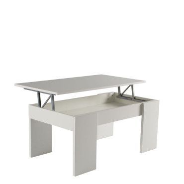 Mesa elevable Petra blanca