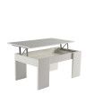 Mesa de centro elevable Petra Blanca 100 x 45,2 x 50 cm