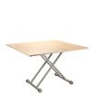 Mesa centro convertible a comedor Conte 100 x 39 - 77 x 57 - 114 cm