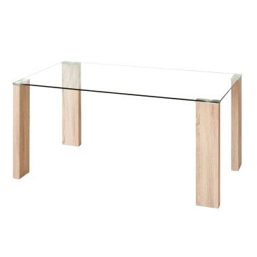 Mesa de comedor cristal Valentina