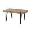 Mesa de comedor  Berlin color Canyon 150 x 75 x 90 cm