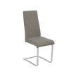Silla de comedor Kamil tapizado Tela Gris Oscuro 46 x 105 x 54 cm