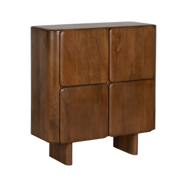 Armario Nosy Be madera de mango Marrón 104 x 45 x 110 cm