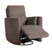 Sillón Relax manual giratorio Mei Marrón 91 x 102 x 97 cm