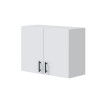 Modulo de Cocina Alto 80 cm Kira Blanco Brillo 2 puertas 80 x 59 x 34 cm