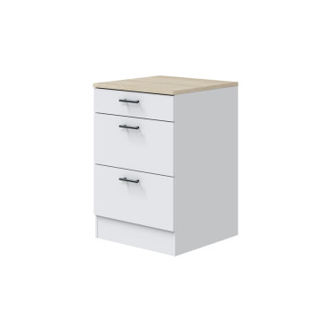 Modulo-cocina-bajo-Kira-1-cajon-2-Gavetas-0F1013B