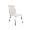 Silla de comedor ergonómica Romeo Beige 46 x 95 x 65 cm