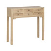 Consola de 6 cajones Natural 85 x 85 x 26 cm