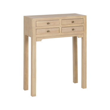 Consola-4-cajones-natural