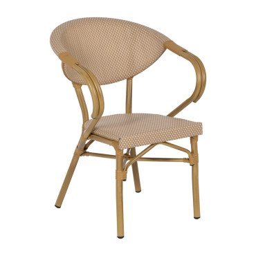 Silla-brazos-aluminio-Beige