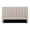 Cabecero con patas tapizado Beige 160 x 100 x 8 cm