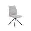 Silla giratoria Eneas tapizado Gris 48  x 93 x 62 cm