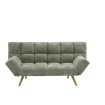 Sofá cama clic clac Vega Tapizado Verde 181 x 86 x 80 cm