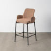 Taburete medio bar tapizado Nantes Rosa 48,5 x 95 x 48,5 cm