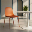 Silla de polipropileno tapizada Teja 46 x 85 x 51 cm