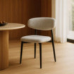 Silla tapizada Laredo Gris 53 x 76,5 x 51 cm