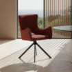 Silla tapizada Rojo 58,5 x 86,5 x 60 cm