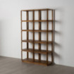 Estantería alta Natura madera de mango Natural115 x 195 x 42 cm
