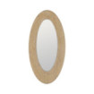 Espejo ovalado vertical Magnesio Beige 60 x 120 x 3,5 cm