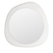 Espejo DM blanco decorativo 98 x 98 x 6 cm