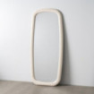 Espejo vestidor vertical marco DM lacado en color Crema 80 x 180 x 4,5 cm