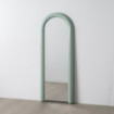 Espejo vestidor en Dm lacado Verde 60 x 160 x 5 cm