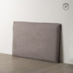 Cabecero de cama tapizado, desenfundable color Taupe 160 x 100 x 8 cm