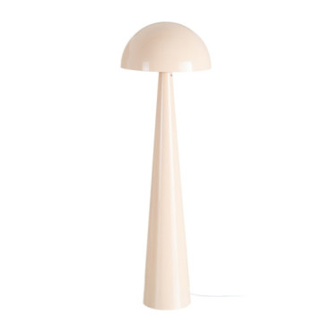 LÁMPARA SUELO BEIGE METAL 40 X 40 X 128 CM
