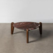 MESA CENTRO MÁRMOL/MADERA SALÓN 70 X 74 X 29 CM