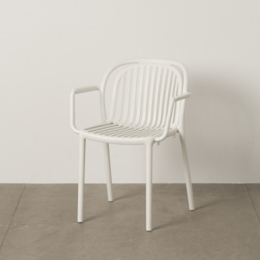 SILLA BLANCO POLIPROPILENO CONTRACT 57 X 57 X 78 CM