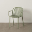 SILLA VERDE POLIPROPILENO CONTRACT 57 X 57 X 78 CM