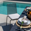 Silla Antracita Acero Exterior 52 X 57 X 87 Cm