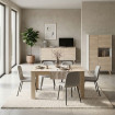 Conjunto Salón Ness 4B Blanco Natural