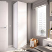 Armario 1 Puerta Batiente Emax - Blanco Mate 45,5 x 203,5 x 51,4 cm