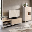 Conjunto Salón Ness 5B Blanco Natural