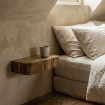 MESITA MIEL MADERA DE MANGO 35 X 15 X 7,50 CM