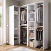 Composición Vestidor Rincón 2 Suit Blanco 228-200 x 187 x 79,4 cm