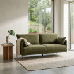SOFÁ VERDE TEJIDO SALÓN 191 X 80 X 88 CM