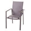 Silla de Terraza Apilable - Stella - Aluminio Chateau 62,4 x 90,5 x 57,5 cm