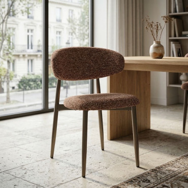 SILLA TEJA TEJIDO-METAL CONTRACT 53 X 51 X 76,50 CM