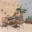 Mesa de Terraza Redonda - Ariki - Ratán 110 x 71,5 x 110 cm