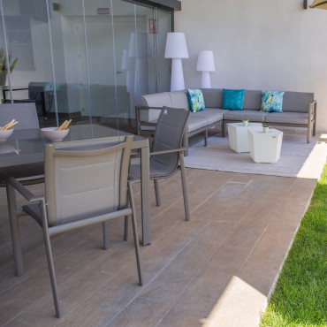 Mesa Comedor de Exterior - Stella - Chateau 90 x 75 x 90 cm