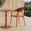 SILLA TERRACOTA POLIPROPILENO CONTRACT 53,50 X 56 X 83 CM