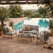 CONJUNTO RELAX TANYA ALUMINIO BEIGE