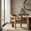 SILLA BRAZOS BEIGE TEJIDO CONTRACT 60 X 53,50 X 76,50 CM