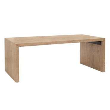 Mesa de Comedor Rústica de Pino Macizo 200x100 cm